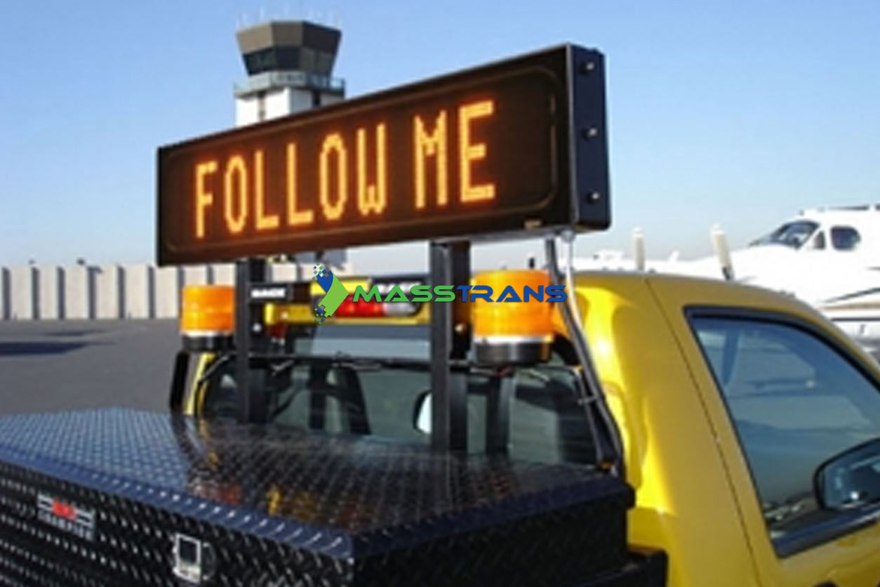 Follow-me Led signs