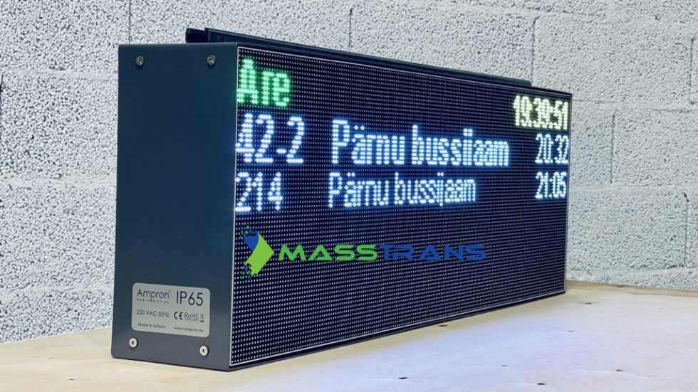 passenger information display